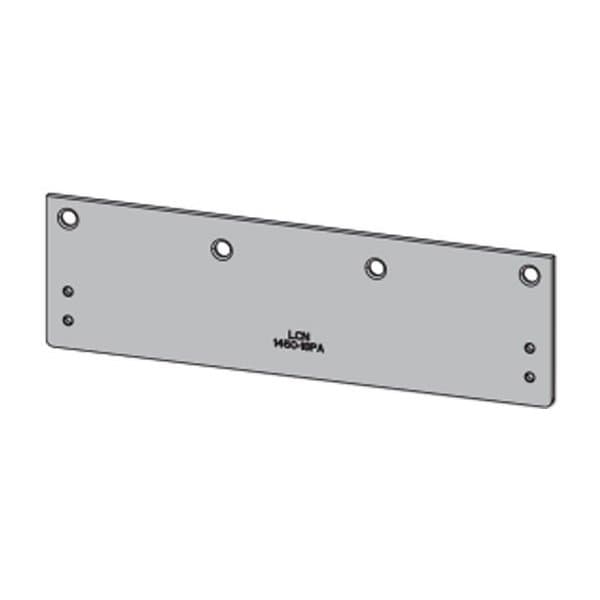 Lcn Door Closer Mounting Plates Black Painted - 1460-18PA BLACK