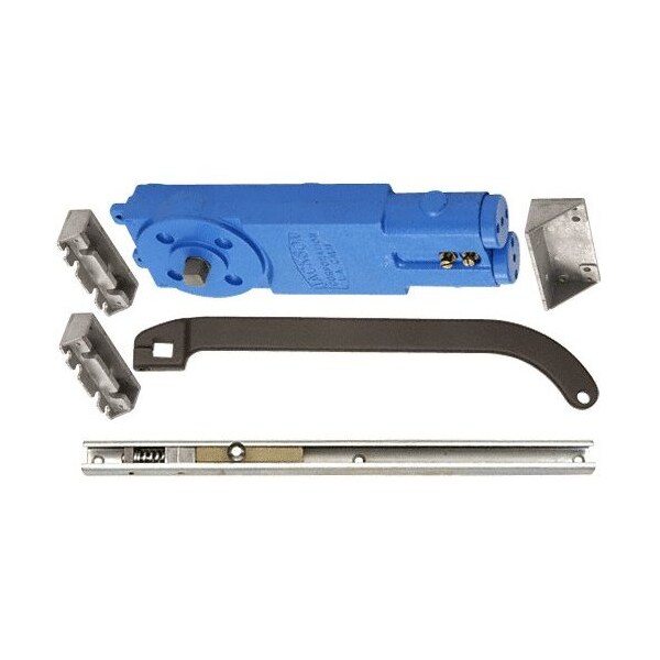 Jackson Dark Bronze Adjustable Spring Power Multi Size 105DegNo Hold Open Overhead Concealed Closer W/ 'U' - 21201U31317