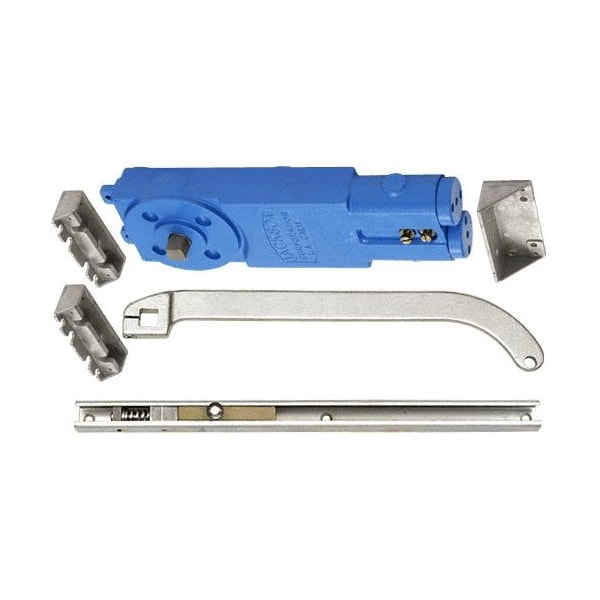 Jackson Aluminum Adjustable Spring Power Multi Size 105DegNo Hold Open Overhead Concealed Closer W/ 'U' Off - 21201U62817