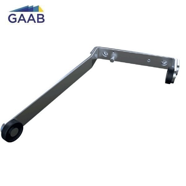 Gaab DOOR CLOSING SELECTOR FOR PAIRED DOORS/ ZINC FINISHING - GAB-T210-03