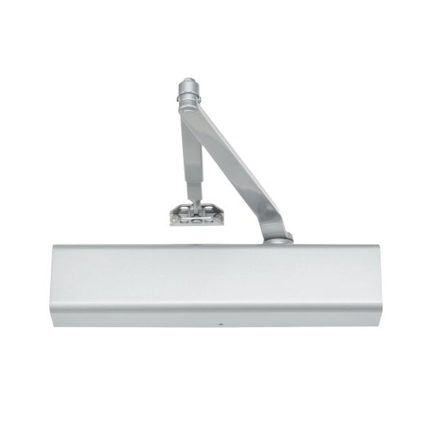 Norton Door Controls 8501696 Adjustable Surface Mount Door Closer with Full Cover and Sex Nuts Gold - 8501696