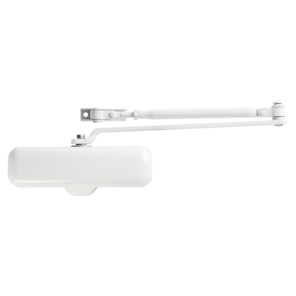 Brinks Commercial Brinks Residential White Steel Hydraulic Adjustable Door Closer - BC4007