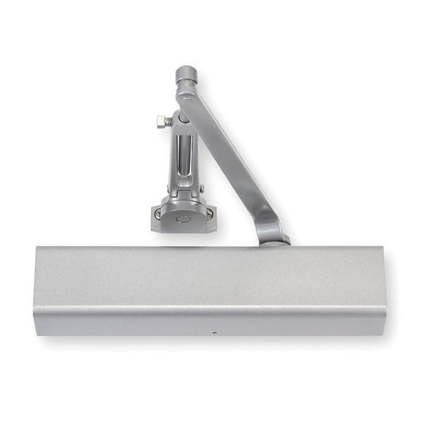 Norton Door Controls Manual, Hydraulic, Norton 8000, Door Closer, Heavy Duty Interior and Exterior, Gray - 8501H X 689