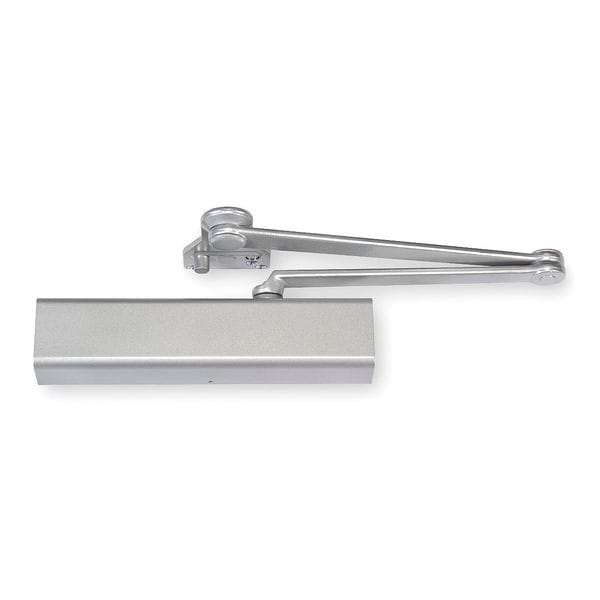 Norton Door Controls Manual, Hydraulic, Norton 8000, Door Closer, Heavy Duty Interior and Exterior, Gray - CLP8501 X 689