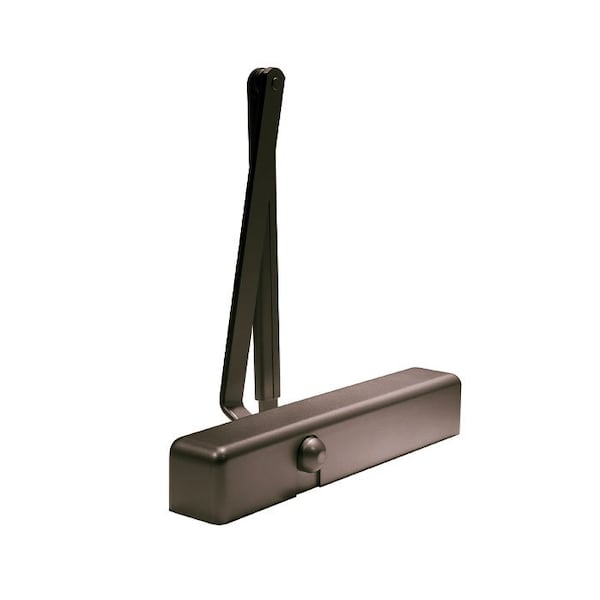 Dorma Door Closer Body, Adjustable Size 1-6, Slim Cover, Sex Nuts and Machine Screws, 1-3/4, Statuary - MOD-8616-COV-690