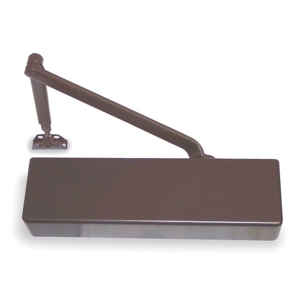 Norton Door Controls Manual, Hydraulic, Norton 7500, Door Closer, Heavy Duty Interior and Exterior, Dark Bronze - 7500XRP75-4040X690