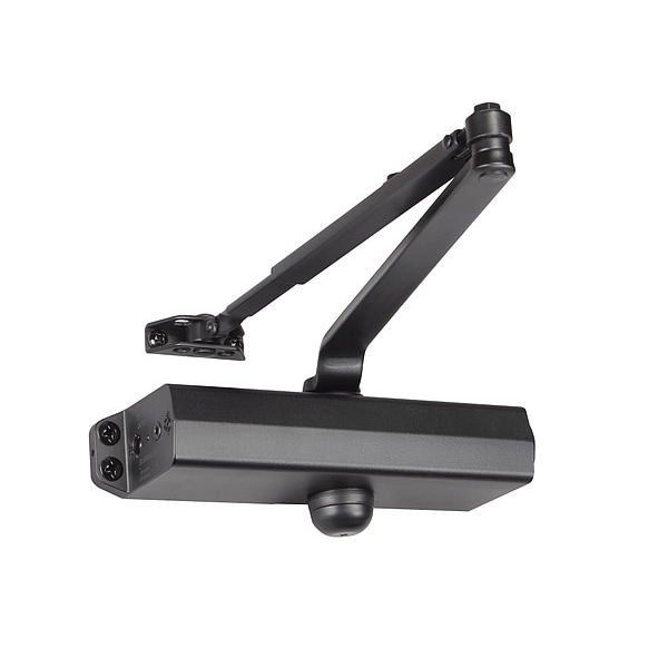 Norton Door Controls Manual, Hydraulic, Door Closer, Black - 1601 X BSP