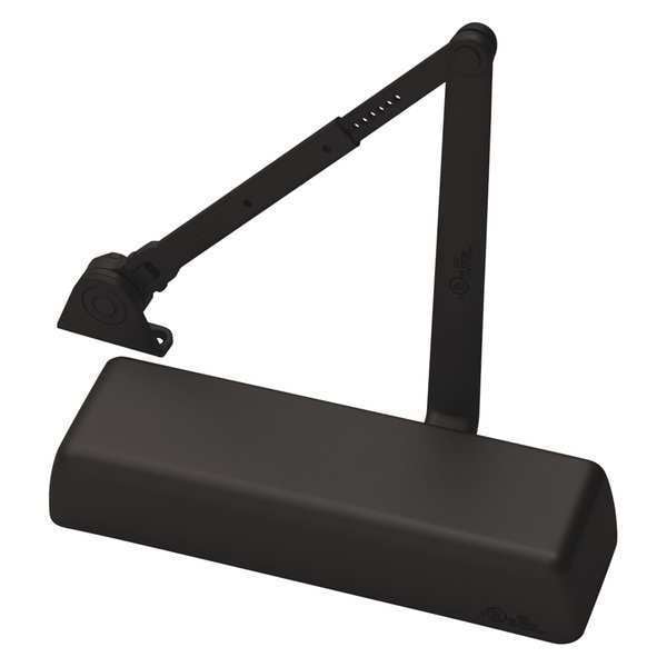 Assa Abloy Accentra Manual, Hydraulic, Yale 5800, Door Closer, Heavy Duty Interior and Exterior, Dark Bronze - 5811 X 690
