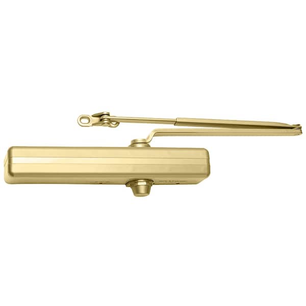 Lcn 1461-REG BRASS DS Surface Closers - 1461-REG 696 DS