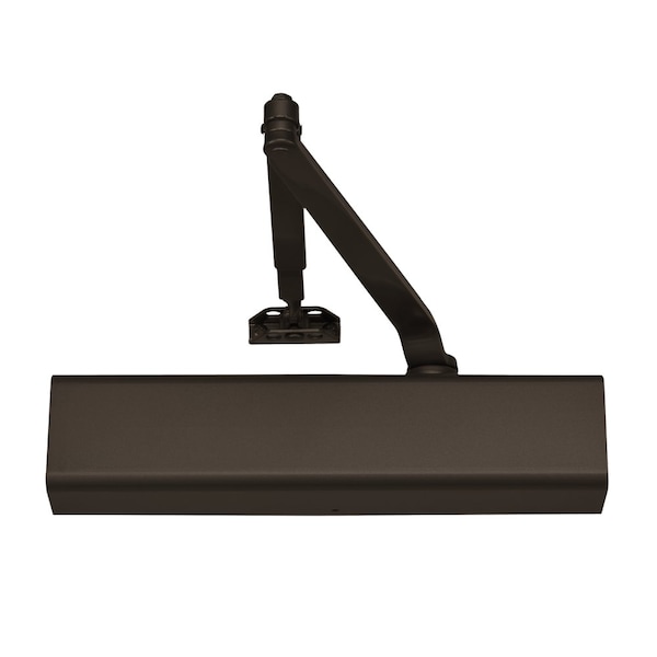 Yale Door Closer, Tri-Packed Regular, Parallel, Top Jamb Mount, Non-Hold Open, Size 1-6, Dark Bronze - 3501 690