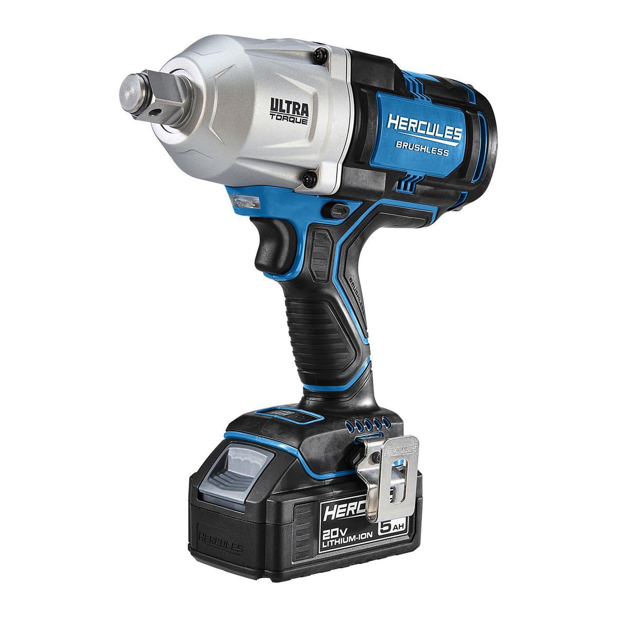 Llave de impacto inalámbrica Hercules 20V sin escobillas de 3/4 pulg. con anillo de fricción - Solo herramienta - 59767