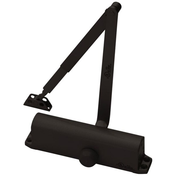 Gan Eden Commercial Multi Size Non Hold Open Door Closer, Dark Bronze - GA1628712