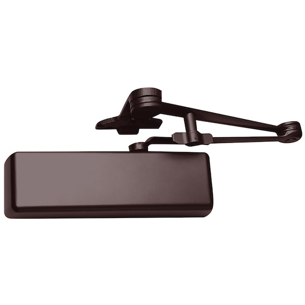 Lcn Manual, Hydraulic, 4110 Series Surface Mounted Closers, Surface Mounted Closer, Heavy Duty - 4111-HCUSH LH DKBRZ