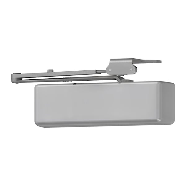 Lcn Grade 1 Surface Door Closer, Regular Arm, 62A Shoe, Plastic Cover, Aluminum Painted, Non-Handed - 4040XP-RW/62A AL