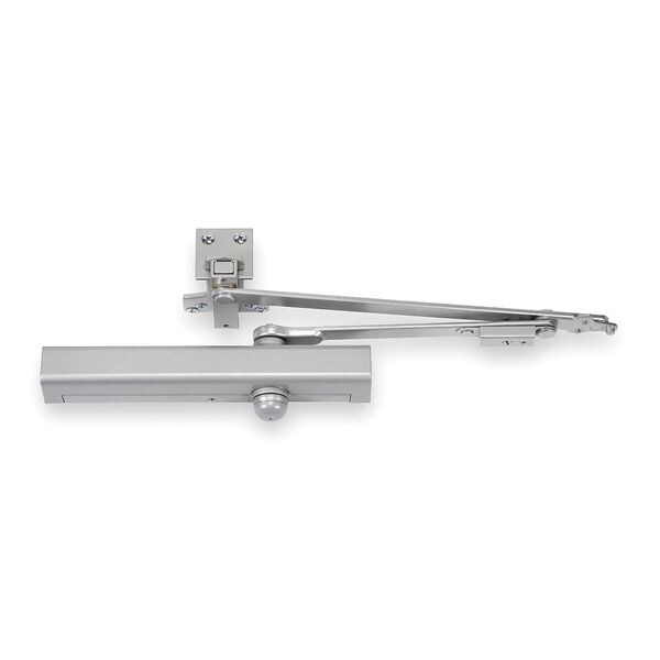 Norton Door Controls Manual, Hydraulic, Norton 7500, Door Closer, Heavy Duty Interior and Exterior, Gray - UNI7500H X 689