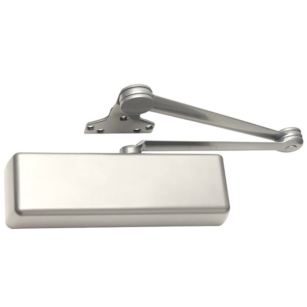 Lcn Manual, Hydraulic, 4110 Series Surface Mounted Closers, Surface Mounted Closer, Heavy Duty Aluminum - 4111-EDA LH AL SRI