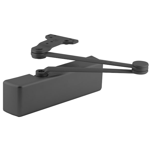 Lcn Manual, Hydraulic, 4040XP Series Surface Mounted Closers, Surface Mounted Closer, Heavy Duty Black - 4040XP-CUSH BLACK SRI