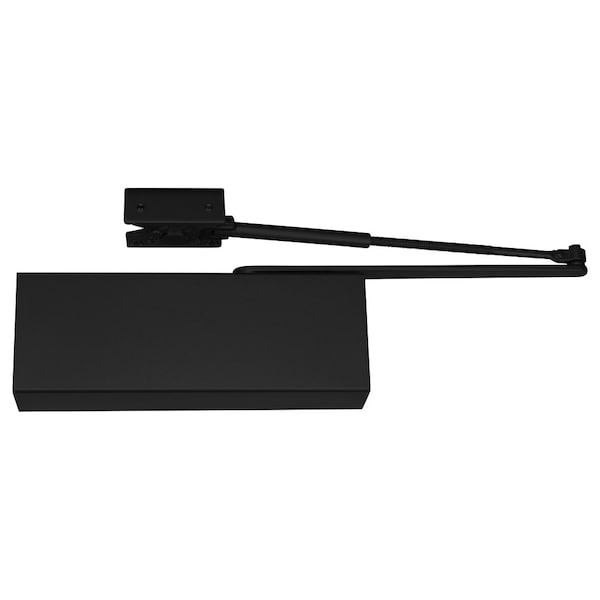 Norton Co Tri-Packed Door Closer, Adjustable Size 1-6, Black Painted - 9500 693