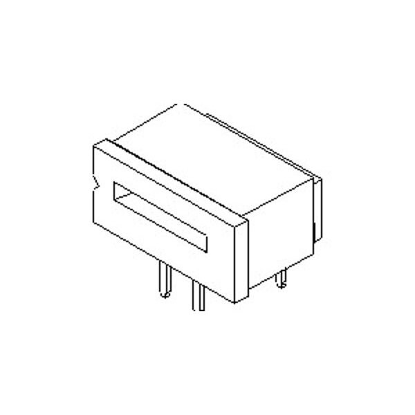Molex Ffc/Fpc Connector, 15 Contact(S), 1 Row(S), Female, Right Angle, 0.049 Inch Pitch, Solder Terminal,  - 39532154