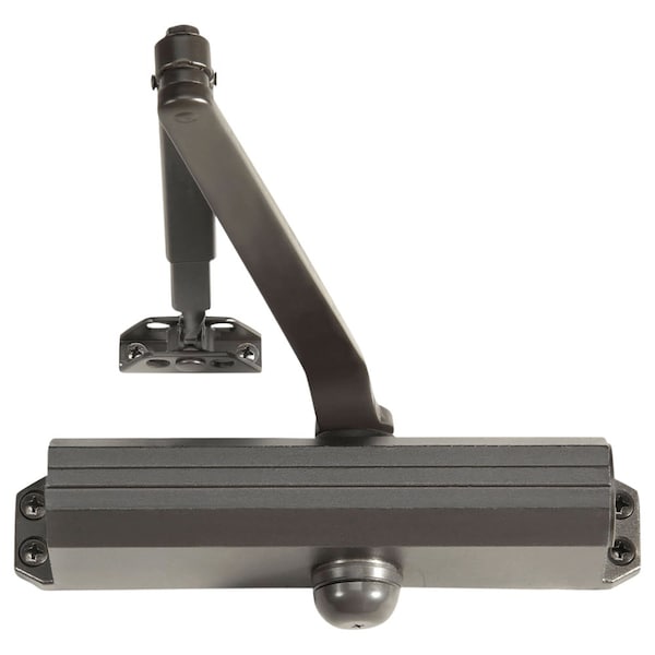 Norton Co Grade 1 Parallel Arm Rigid Surface Closer, Push Side, 180 Deg. Swing, Adjustable Size 1-6, Dark Bron - PR1601 690