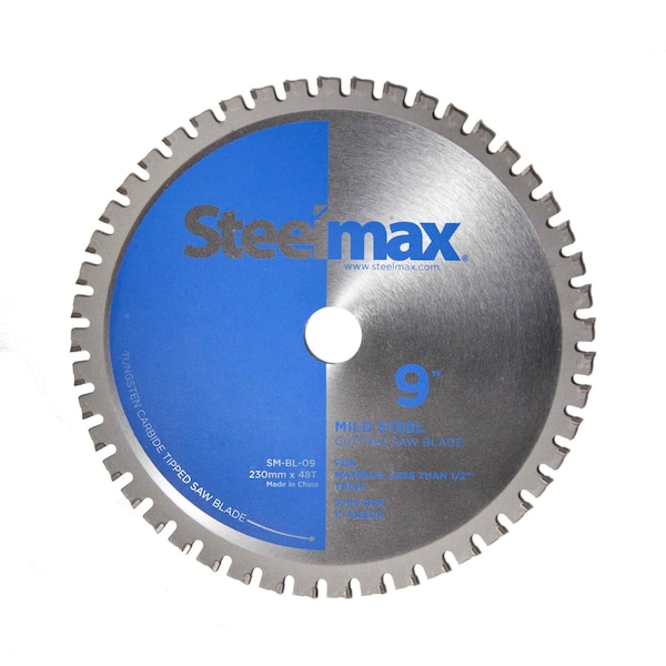 Steelmax 9" TCT Blade, Mild Steel - SM-BL-09