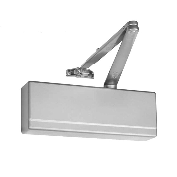 Sargent Surface Door Closer, Heavy Duty Standard Arm, Thru Bolts, Sprayed Aluminum Enamel - 281-O10 TB EN