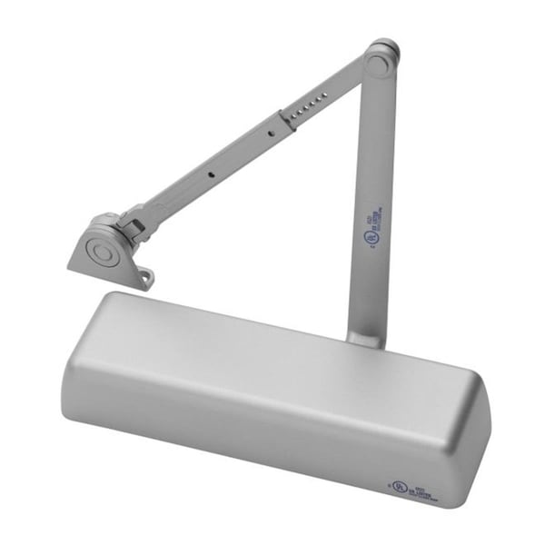 Yale Commercial Hold Open Tri Mount Door Closer, Aluminum - 5811689