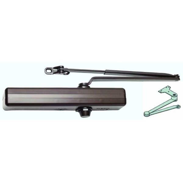 Lcn Manual, LCN 1460, Surface Mounted Closer, Interior and Exterior - 1461HEDA62GDKBRZRH