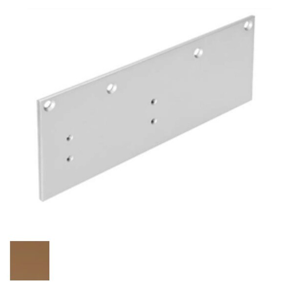 Corbin Russwin Door Closer Drop Plate for Full Cover, 691, Light Bronze - 597F58-8-691