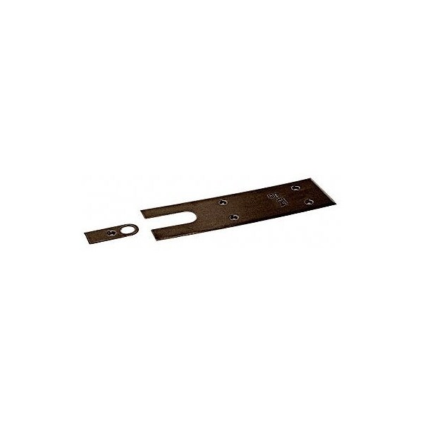 Jackson Dark Bronze Cover Plates for 900 Series Floor Mounted Closer - J7020CPDU
