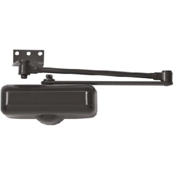 Tell Tell Manufacturing DC100079 Residential Grade 3 Closer Brown Home Door Closer - 574400