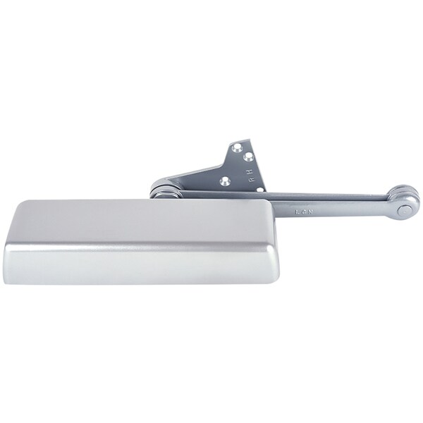Lcn Manual, Hydraulic, 4110 Series Surface Mounted Closers, Surface Mounted Closer, Heavy Duty Aluminum - 4111-HEDA LH AL