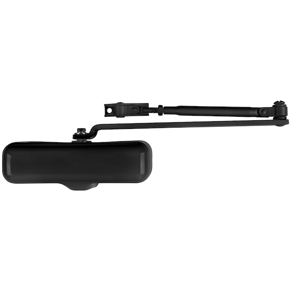 Brinks Commercial Brinks Residential Matte Black Metal Hydraulic Door Closer - BC4008