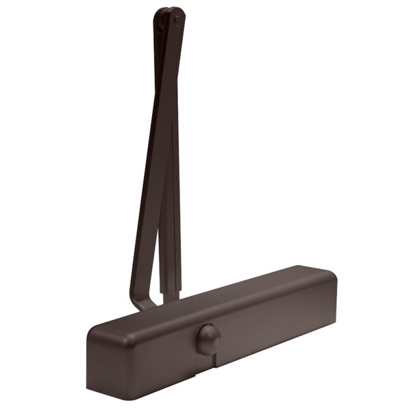Dorma Flat Form Complete Surface Closer, Non-Hold Open, Tri-Pack, Reveals to 4 Inches, Dark Bronze Painted - 8616 AF86P 695