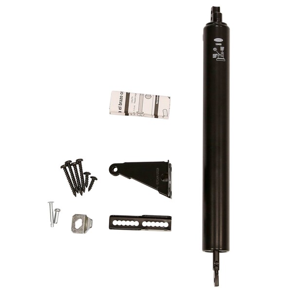 Larson Larson Standard Duty Black Aluminum Pneumatic Door Closer - CH1040501