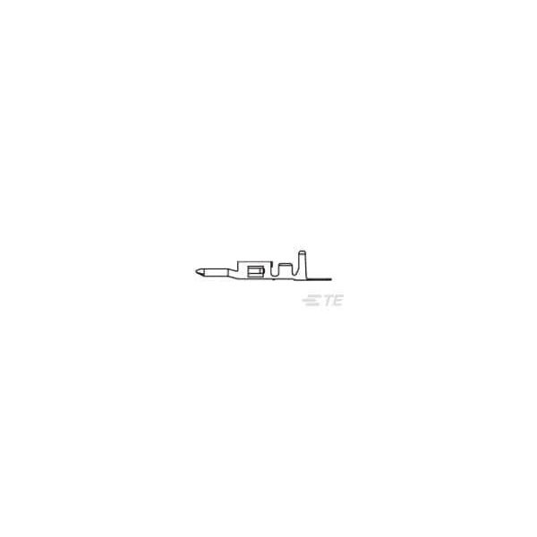 Te Connectivity VAL-U-LOK PIN 16AWG BR SN LP - 1586840-1