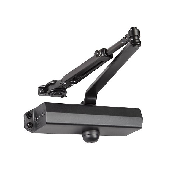 Norton Door Controls Manual, Hydraulic, Door Closer, Black - 1601H X BSP