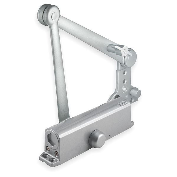 Dormakaba Manual, Hydraulic, Stanley QDC 300, Door Closer, Heavy Duty Interior and Exterior, Gray - QDC314NC689