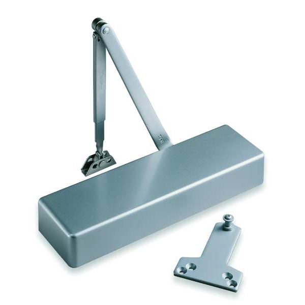 Norton Door Controls Manual, Hydraulic, Norton 7500, Door Closer, Heavy Duty Interior and Exterior, Gray - UNI7500 36 AL
