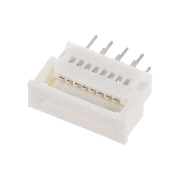 Molex Ffc/Fpc Connector, 8 Contact(S), 1 Row(S), Female, Straight, 0.049 Inch Pitch, Solder Terminal,  - 39532085