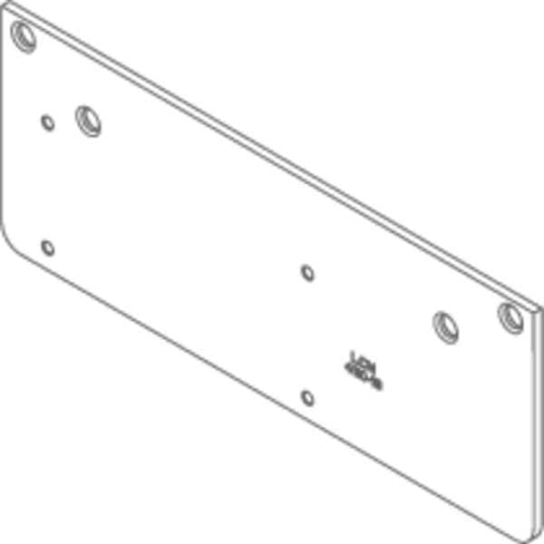 Lcn Plate, Aluminum, 4210, Gray - 4210-18 AL