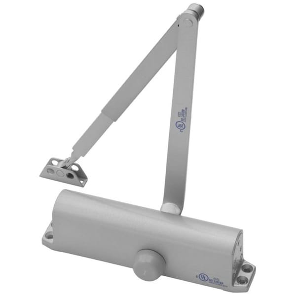 Gan Eden Commercial Multi Size Non Hold Open Door Closer, Aluminum - GA1628711