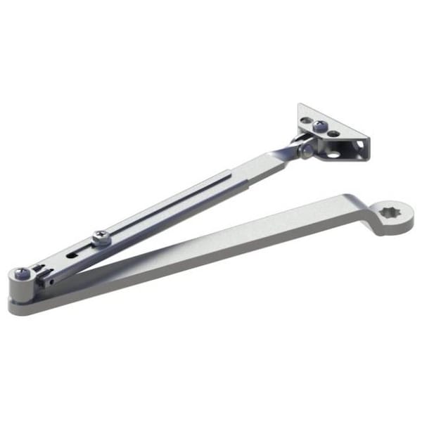 Hager Closer Arm, Sprayed Aluminum, Non Handed, Main Arm Arm Type - 145551
