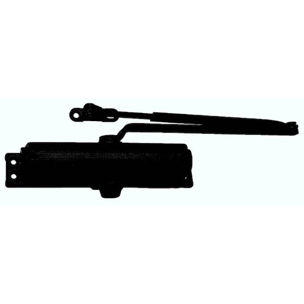 Lcn Manual, LCN 1260, Surface Mounted Closer, Light to Medium Duty Interior and Exterior - 1261LONGGLBLK
