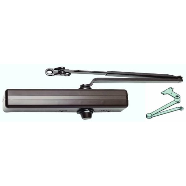 Lcn Manual, LCN 1460, Surface Mounted Closer, Interior and Exterior - 1461HEDA62GDKBRZFPCLH