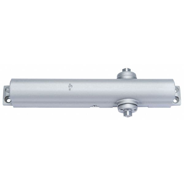 Norton Door Controls Manual, Hydraulic, Norton 8000, Door Closer, Heavy Duty Interior and Exterior, Gray - UNI8301H X 689