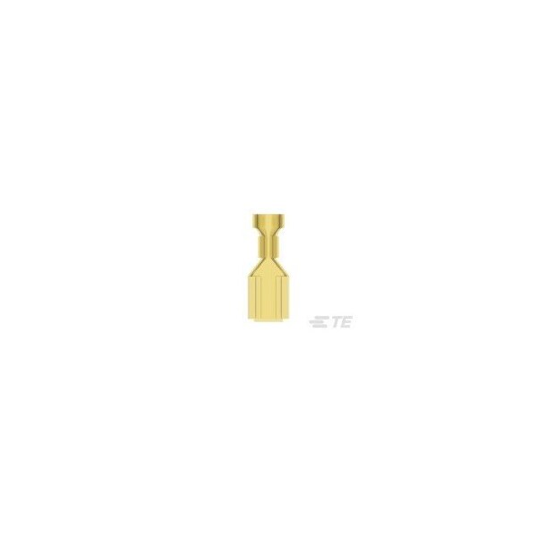 Te Connectivity FASTON 250  PIGGY-BACK REC 18-14 AWG  BR - 42741-1