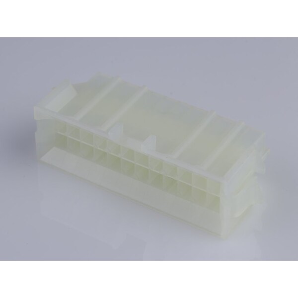 Molex MINIFIT JR BMI PLG DLRW V-2 24CKT NAT - 15-06-0245