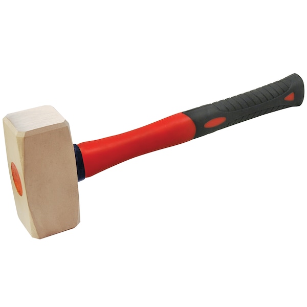Cs Unitec Non Sparking Sledge Hammer, German, 3kg, Aluminum Bronze - EX6475-3000A