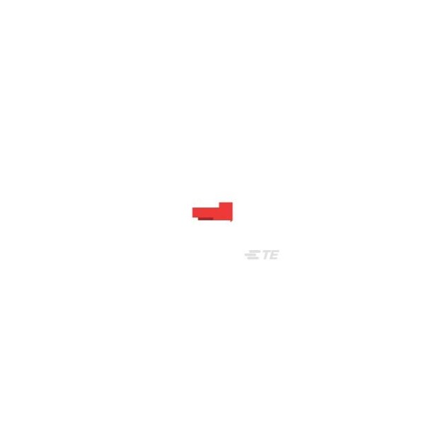 Te Connectivity 17P MTA156 CONN ASSY 22AWG RED - 4-640433-7